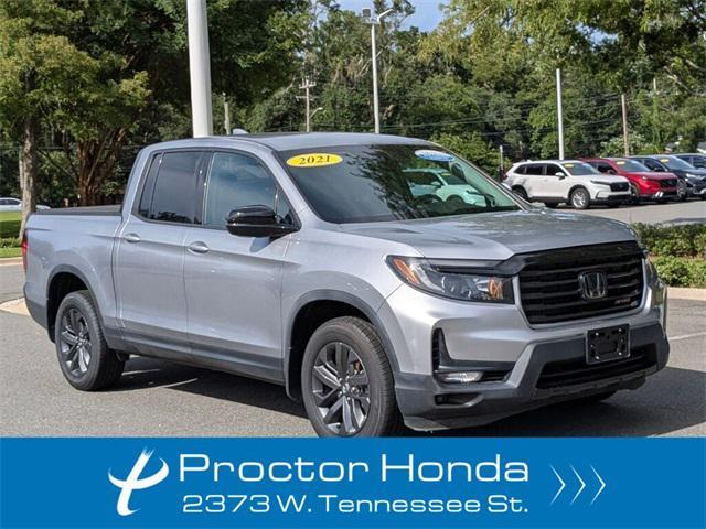 used 2021 Honda Ridgeline car, priced at $28,997