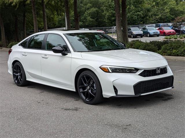 new 2025 Honda Civic Hybrid car, priced at $30,555