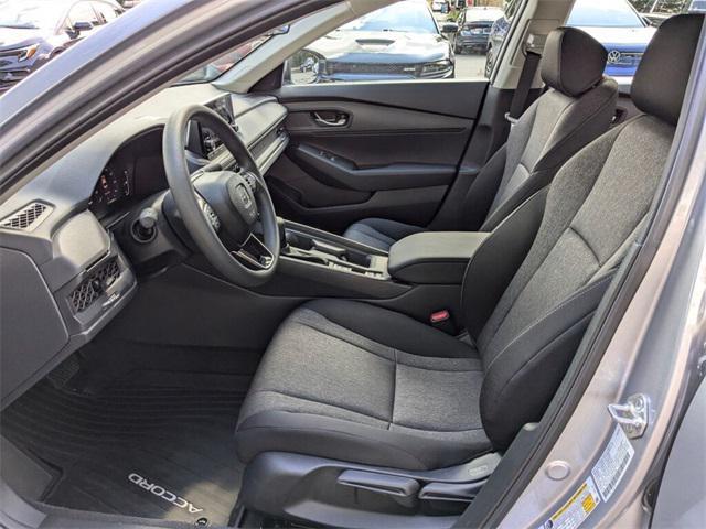new 2025 Honda Accord car, priced at $29,445