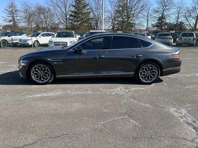 used 2022 Genesis G80 car, priced at $35,890