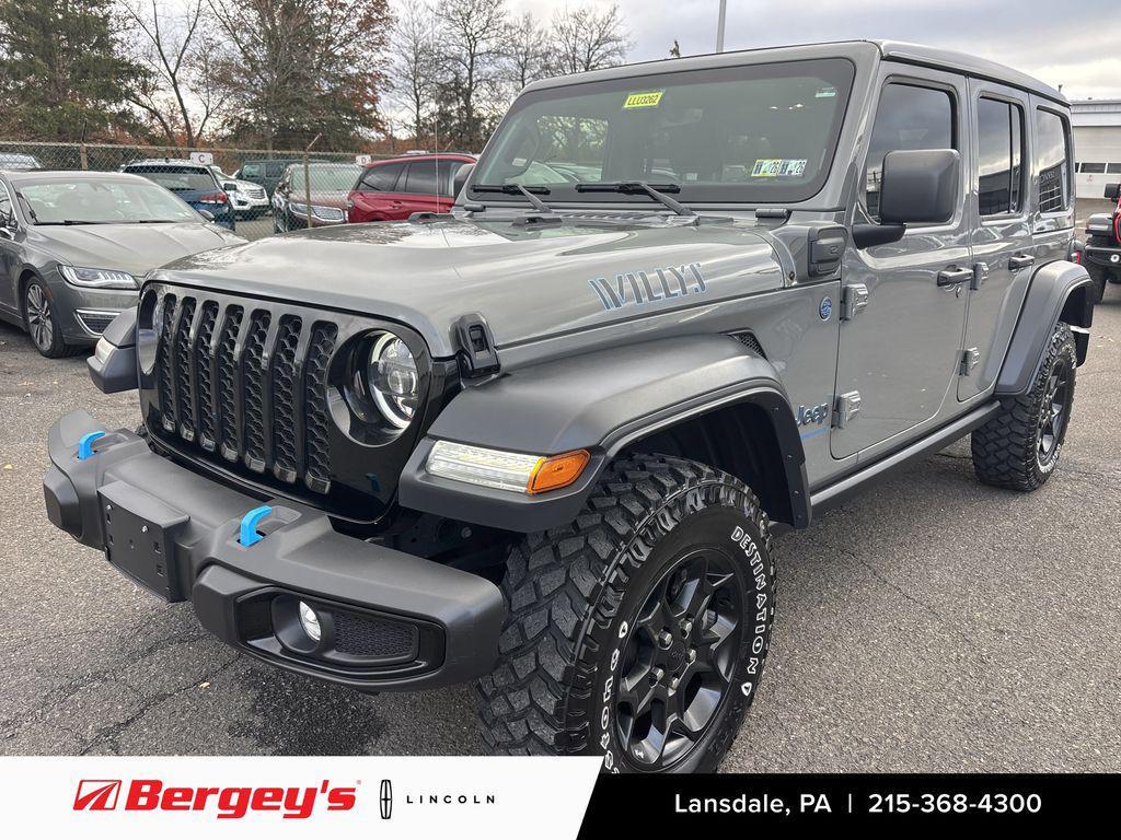 used 2023 Jeep Wrangler 4xe car, priced at $31,890