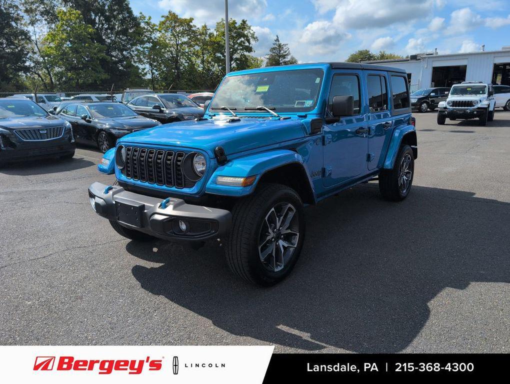 used 2024 Jeep Wrangler 4xe car, priced at $32,890
