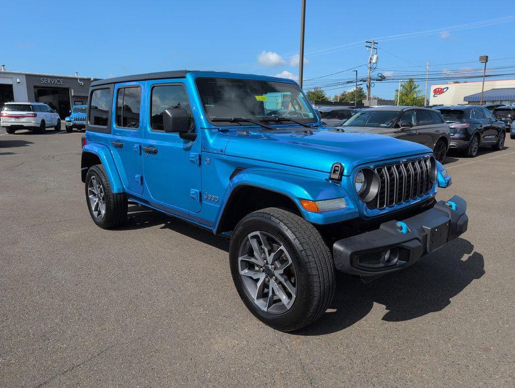 used 2024 Jeep Wrangler 4xe car, priced at $32,890