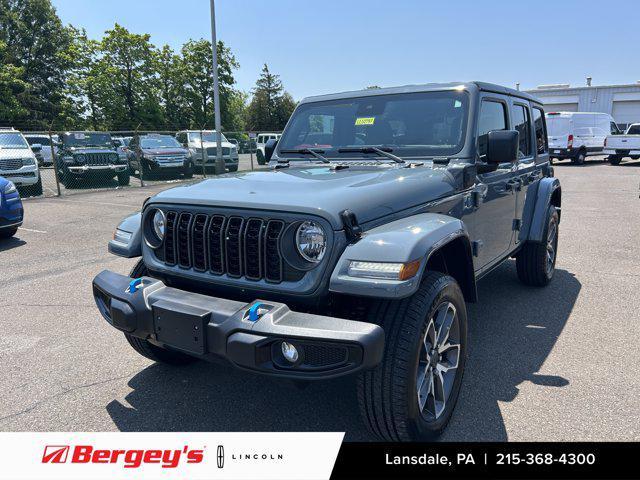 used 2024 Jeep Wrangler 4xe car, priced at $36,890