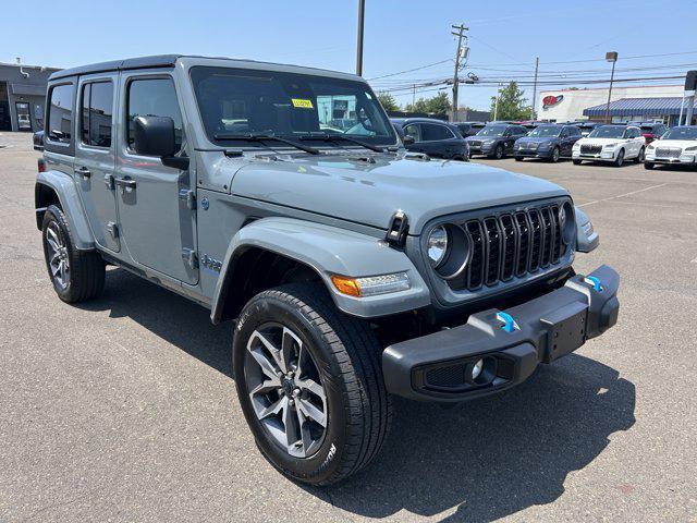 used 2024 Jeep Wrangler 4xe car, priced at $36,890