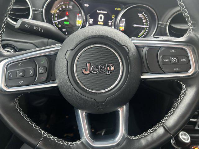used 2022 Jeep Wrangler Unlimited 4xe car, priced at $33,890