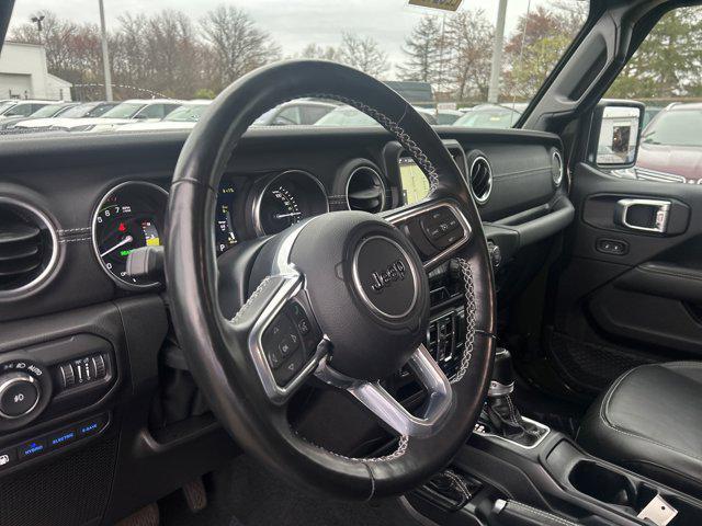used 2022 Jeep Wrangler Unlimited 4xe car, priced at $33,890