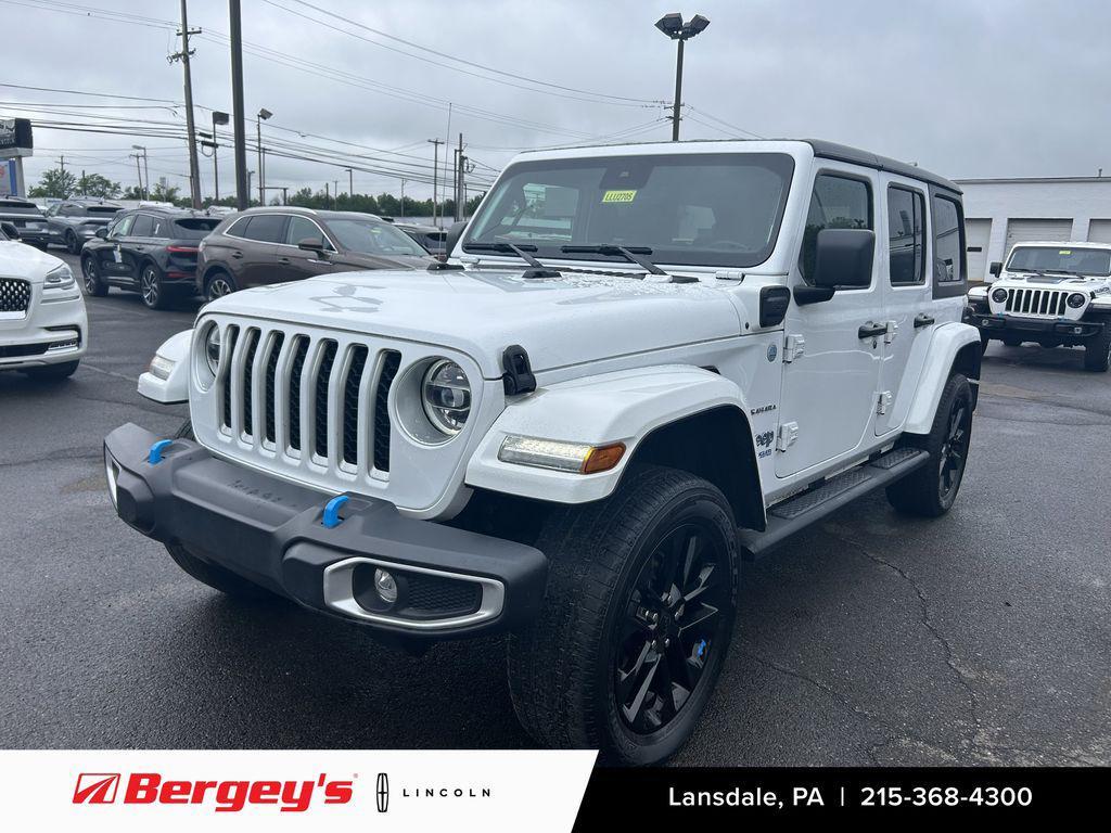 used 2022 Jeep Wrangler Unlimited 4xe car, priced at $32,490