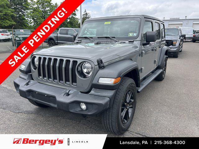 used 2021 Jeep Wrangler Unlimited car, priced at $32,890