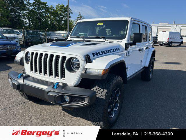 used 2022 Jeep Wrangler Unlimited 4xe car, priced at $36,890