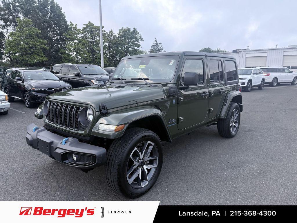 used 2024 Jeep Wrangler 4xe car, priced at $33,490