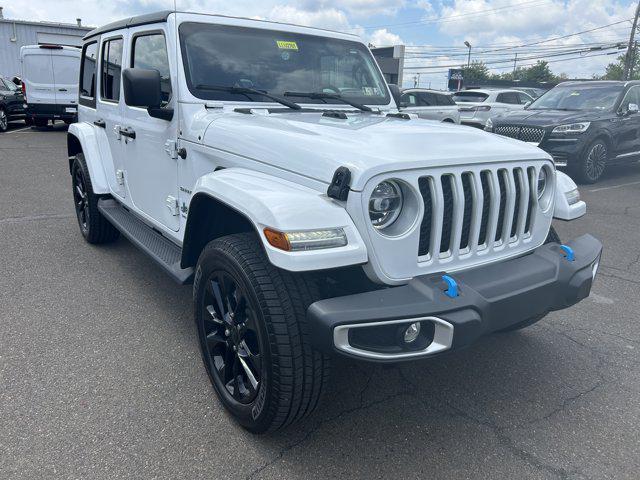 used 2022 Jeep Wrangler Unlimited 4xe car, priced at $33,890
