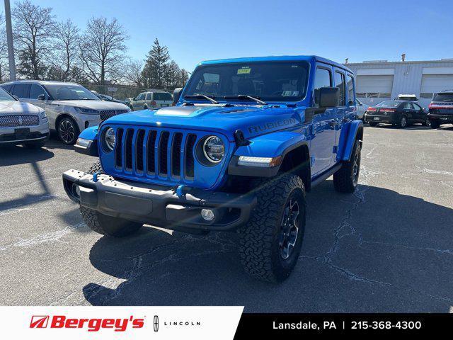 used 2021 Jeep Wrangler Unlimited 4xe car, priced at $33,890