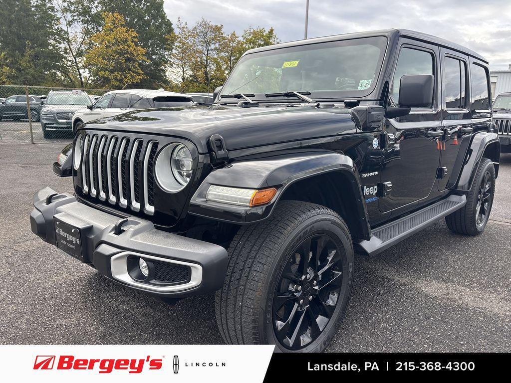 used 2021 Jeep Wrangler Unlimited 4xe car, priced at $32,890
