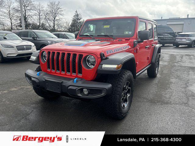 used 2022 Jeep Wrangler Unlimited 4xe car, priced at $35,890