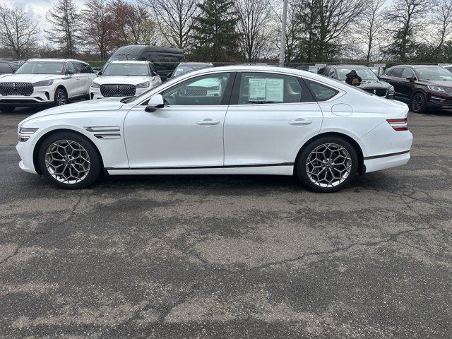 used 2022 Genesis G80 car, priced at $37,890