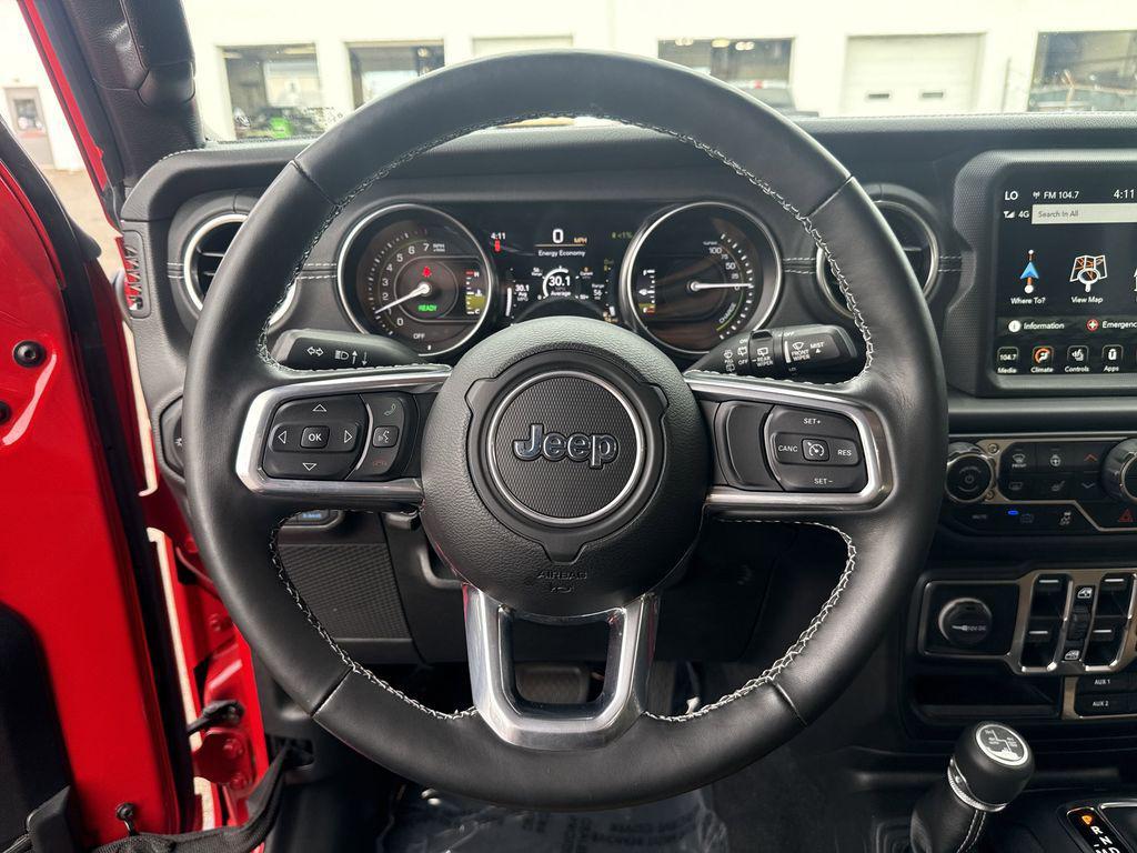 used 2022 Jeep Wrangler Unlimited 4xe car, priced at $32,490