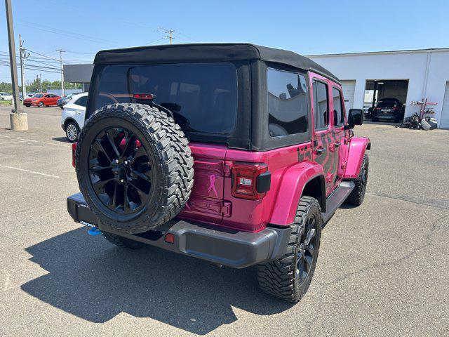 used 2022 Jeep Wrangler Unlimited 4xe car, priced at $33,890