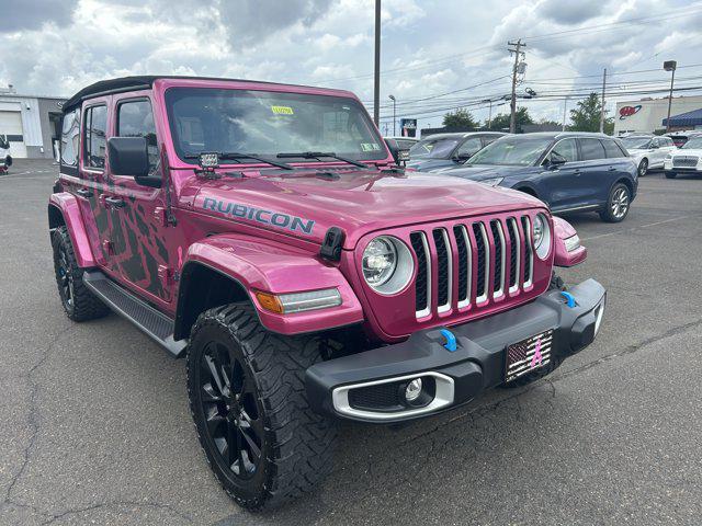 used 2022 Jeep Wrangler Unlimited 4xe car, priced at $33,890
