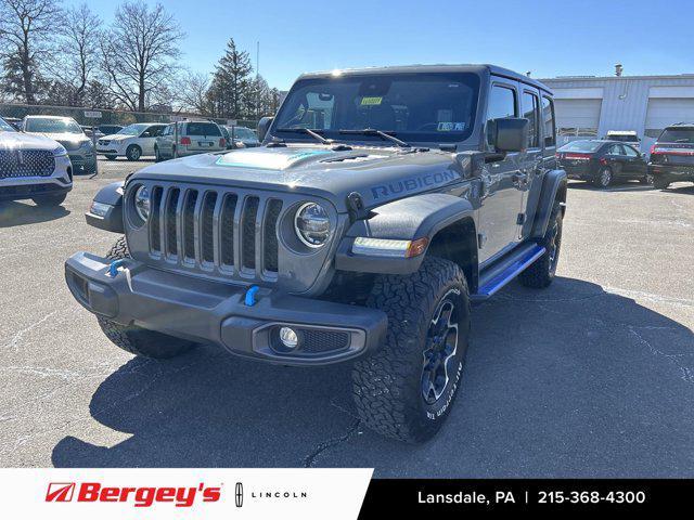 used 2022 Jeep Wrangler Unlimited 4xe car, priced at $33,890