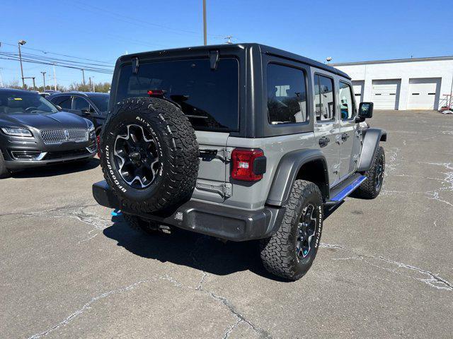 used 2022 Jeep Wrangler Unlimited 4xe car, priced at $33,890