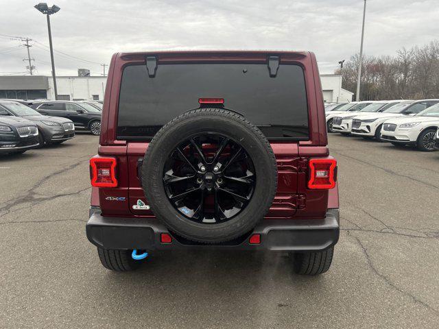 used 2022 Jeep Wrangler Unlimited 4xe car, priced at $33,890
