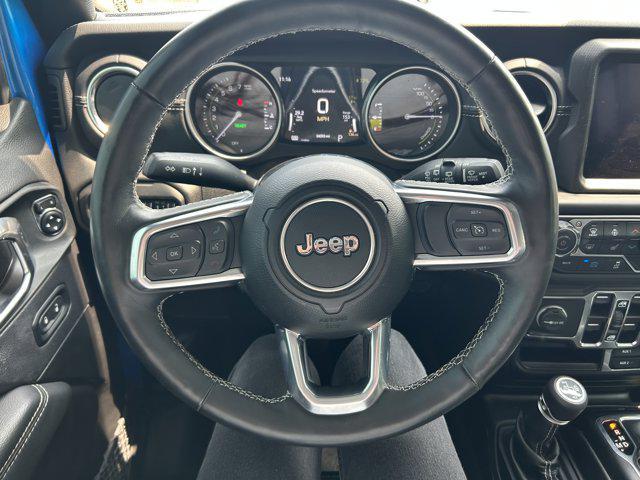 used 2022 Jeep Wrangler Unlimited 4xe car, priced at $33,890