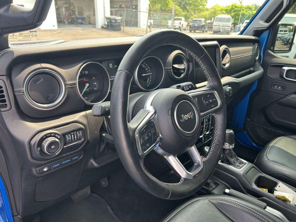 used 2022 Jeep Wrangler Unlimited 4xe car, priced at $31,890