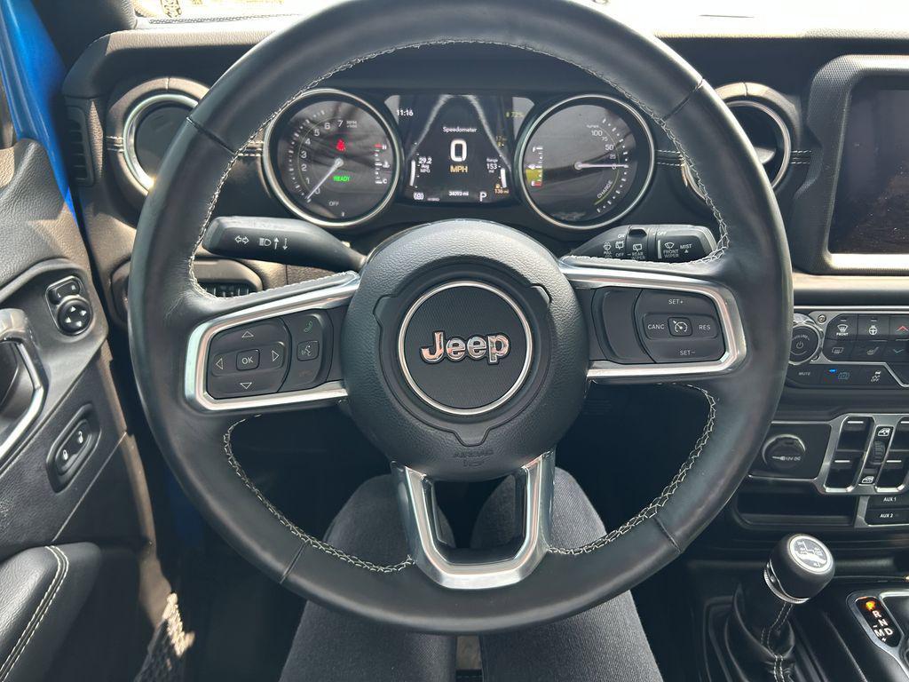 used 2022 Jeep Wrangler Unlimited 4xe car, priced at $31,890