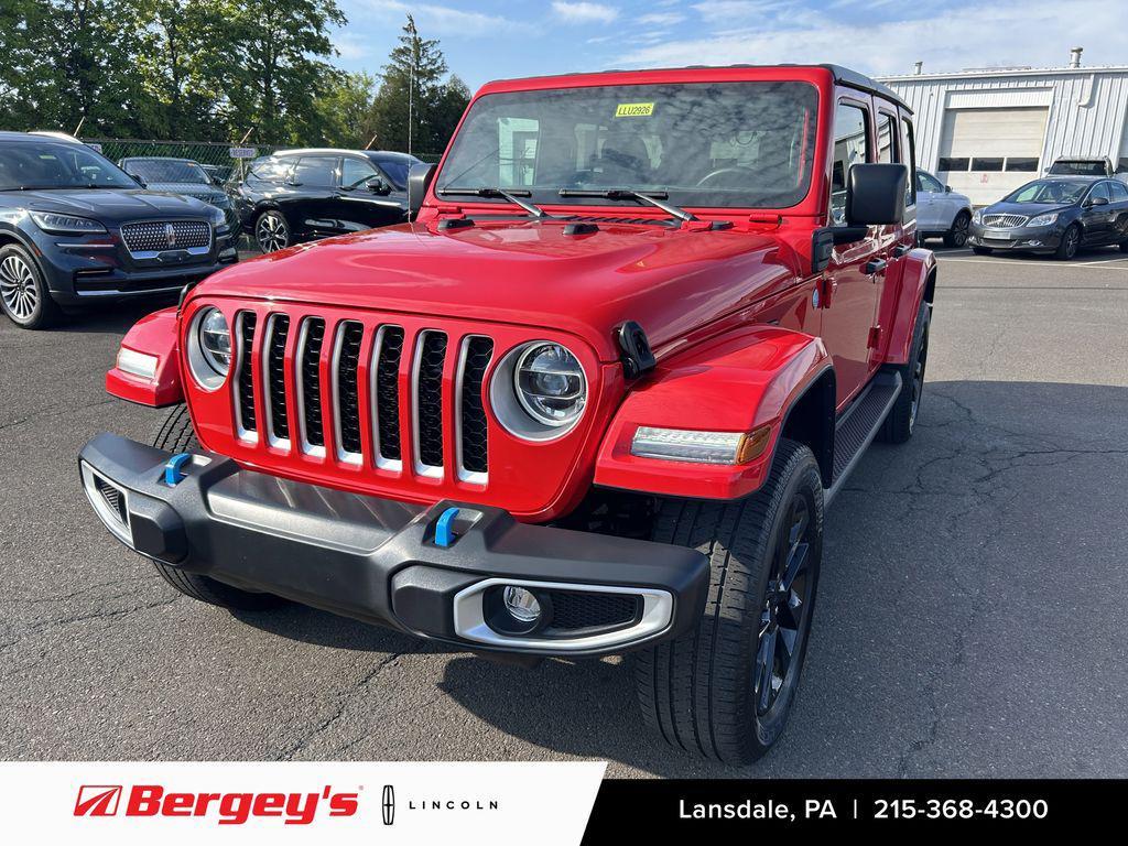 used 2022 Jeep Wrangler Unlimited 4xe car, priced at $32,490