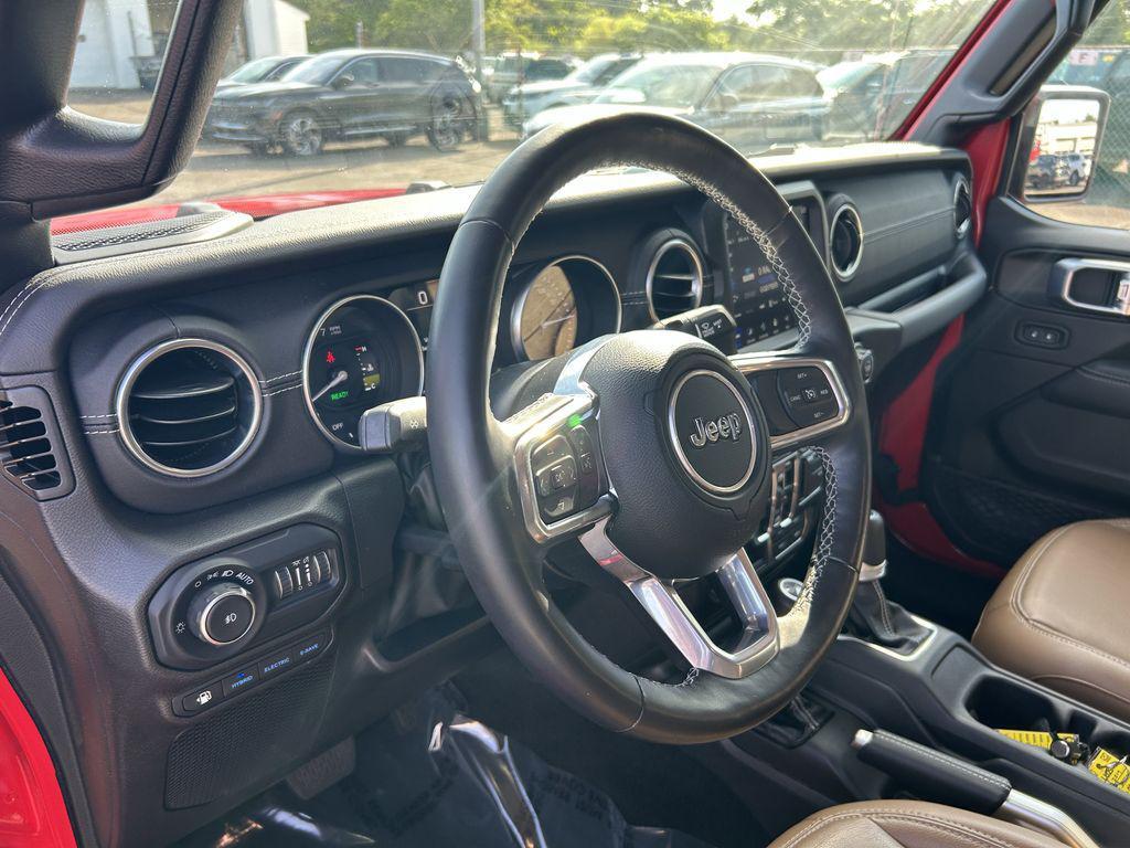 used 2022 Jeep Wrangler Unlimited 4xe car, priced at $32,490