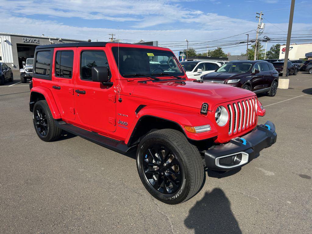 used 2022 Jeep Wrangler Unlimited 4xe car, priced at $32,490
