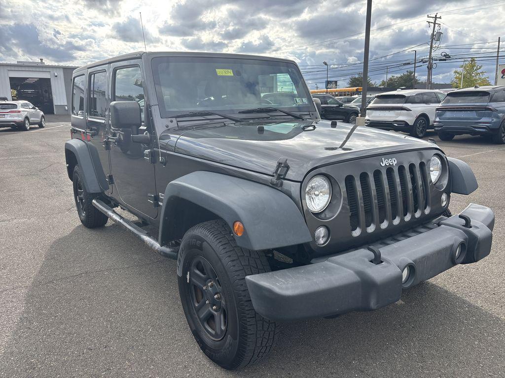 used 2017 Jeep Wrangler Unlimited car, priced at $14,890