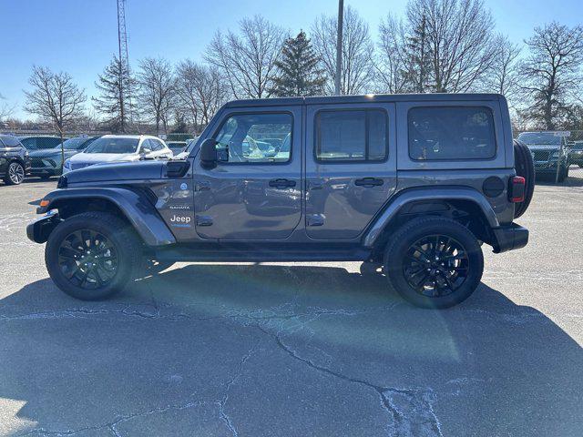 used 2022 Jeep Wrangler Unlimited 4xe car, priced at $33,890