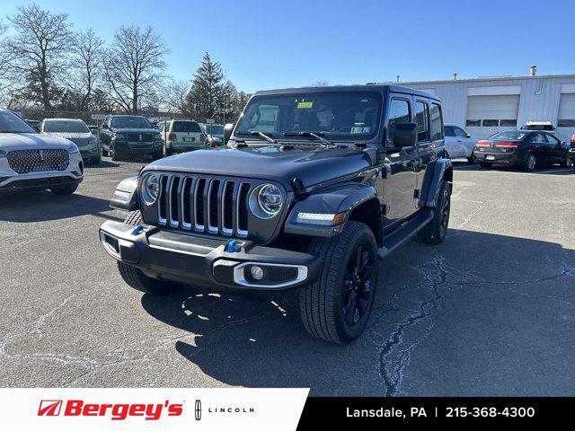 used 2022 Jeep Wrangler Unlimited 4xe car, priced at $33,890