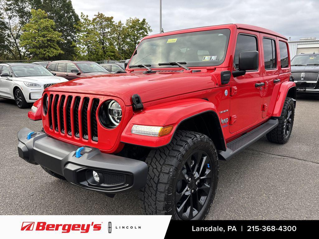 used 2022 Jeep Wrangler Unlimited 4xe car, priced at $36,890