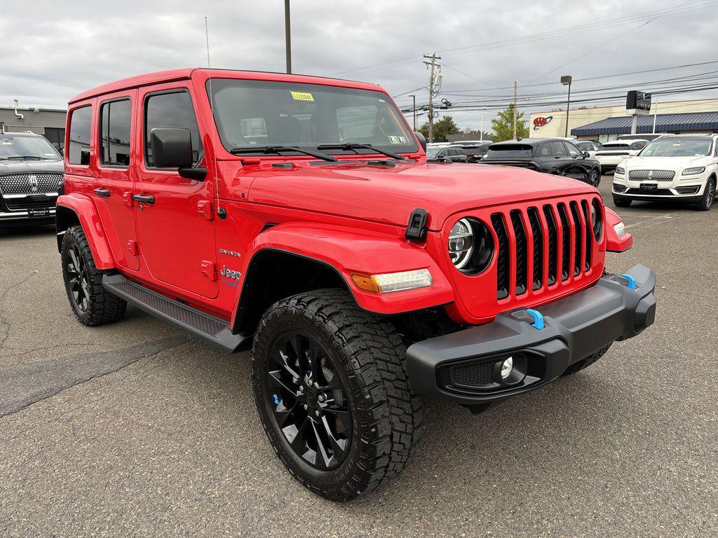 used 2022 Jeep Wrangler Unlimited 4xe car, priced at $35,890