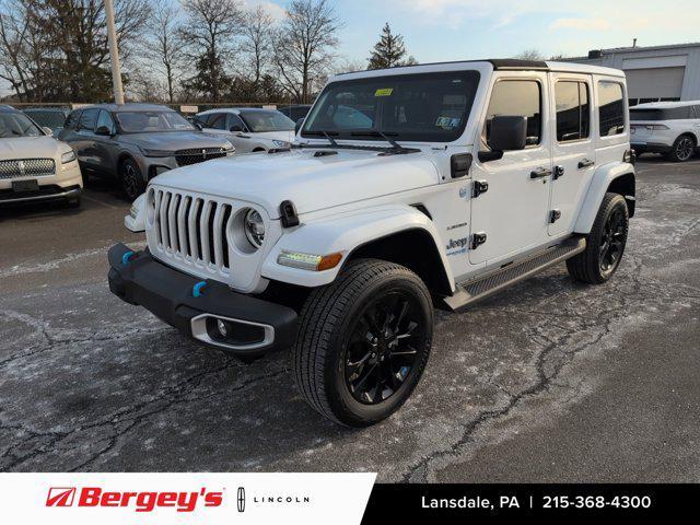 used 2022 Jeep Wrangler Unlimited 4xe car, priced at $31,890