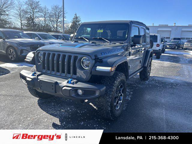 used 2022 Jeep Wrangler Unlimited 4xe car, priced at $36,890