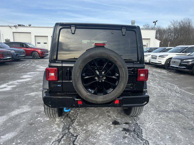 used 2021 Jeep Wrangler Unlimited 4xe car, priced at $33,890