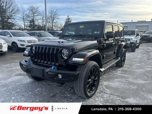 used 2021 Jeep Wrangler Unlimited 4xe car, priced at $33,890