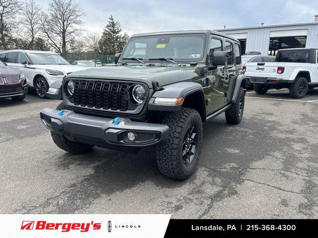 used 2024 Jeep Wrangler 4xe car, priced at $35,890