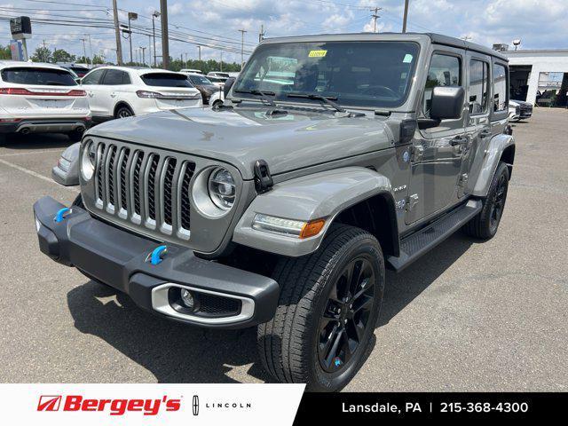 used 2022 Jeep Wrangler Unlimited 4xe car, priced at $32,890