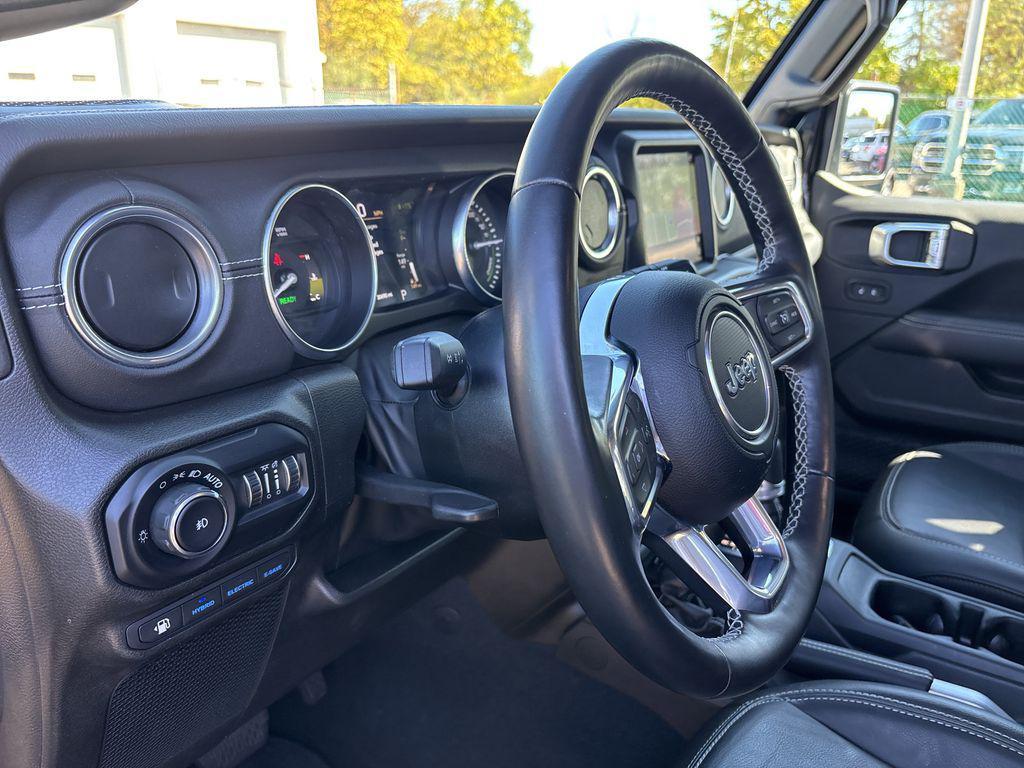 used 2022 Jeep Wrangler Unlimited 4xe car, priced at $34,890