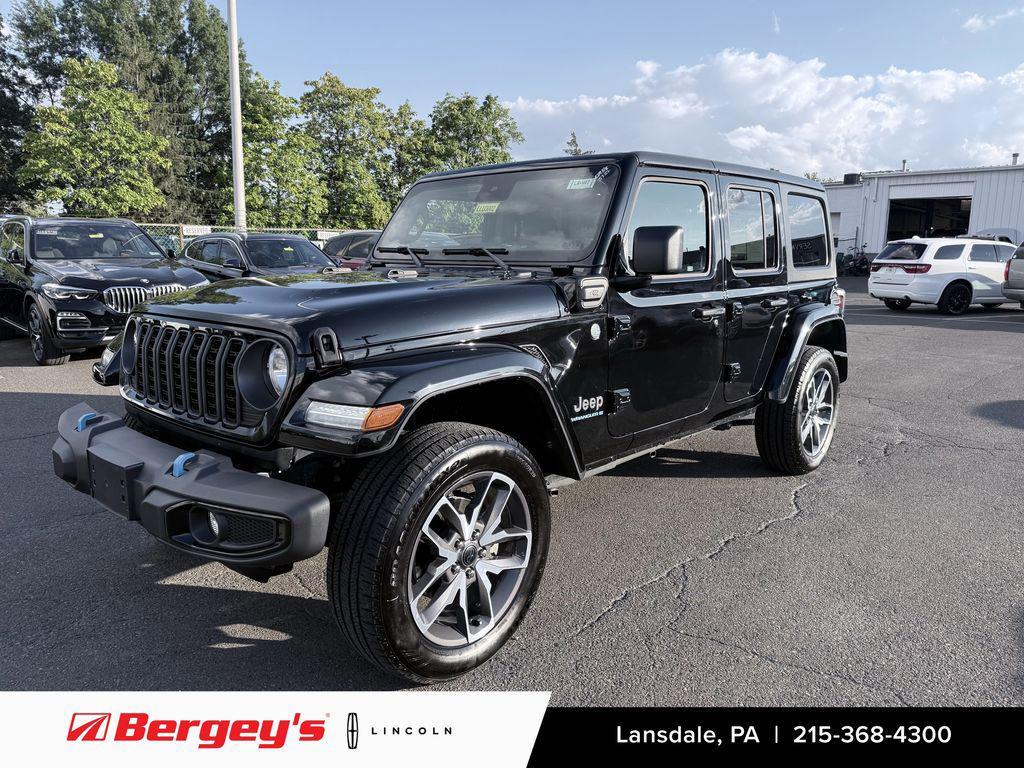 used 2024 Jeep Wrangler 4xe car, priced at $34,890