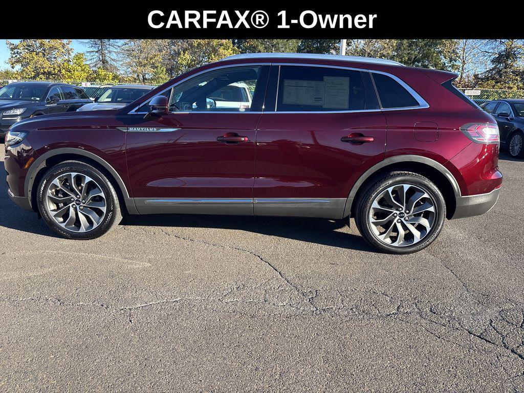 used 2021 Lincoln Nautilus car, priced at $31,490