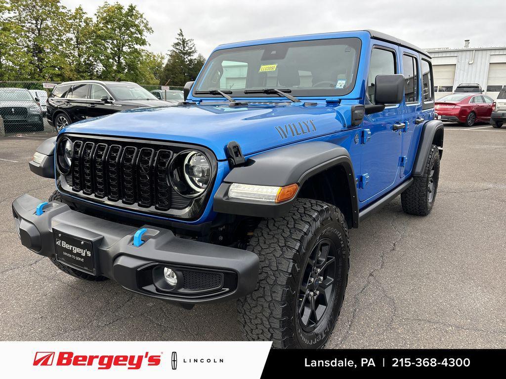 used 2024 Jeep Wrangler 4xe car, priced at $36,890