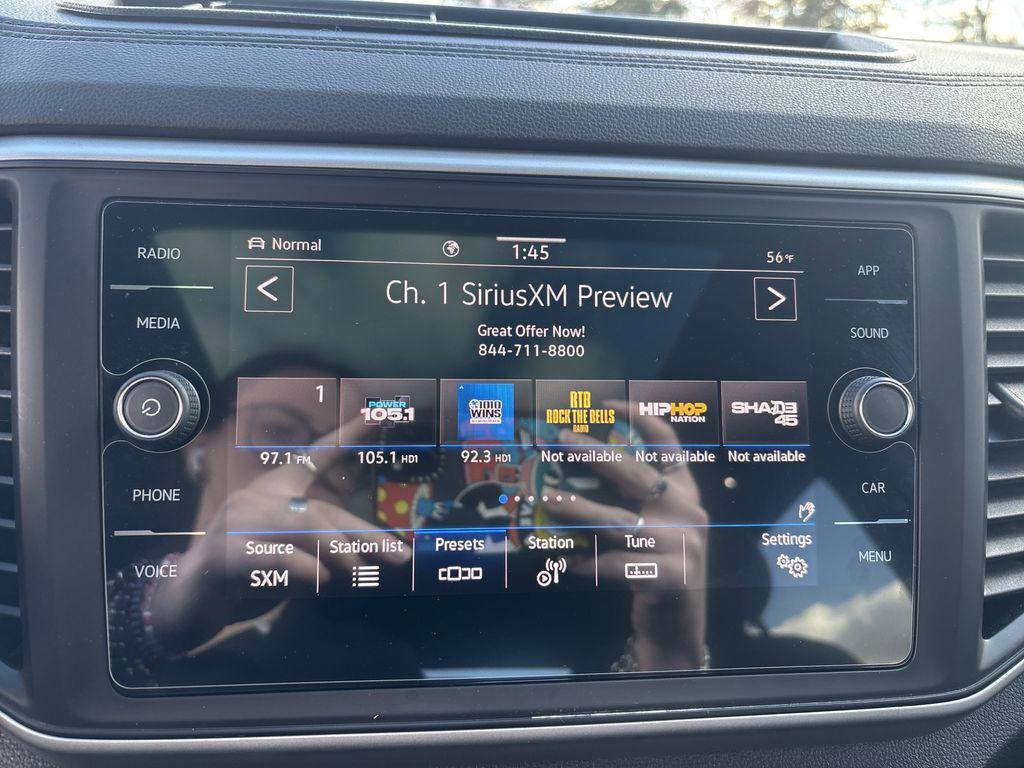 used 2021 Volkswagen Atlas Cross Sport car, priced at $23,890