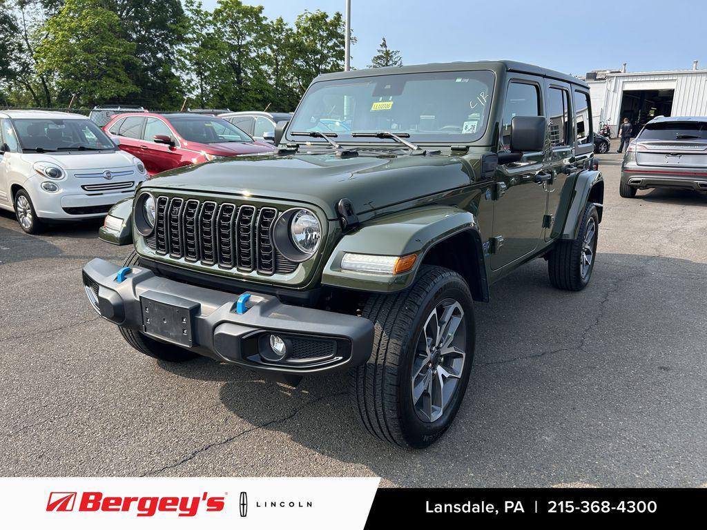 used 2024 Jeep Wrangler 4xe car, priced at $30,890