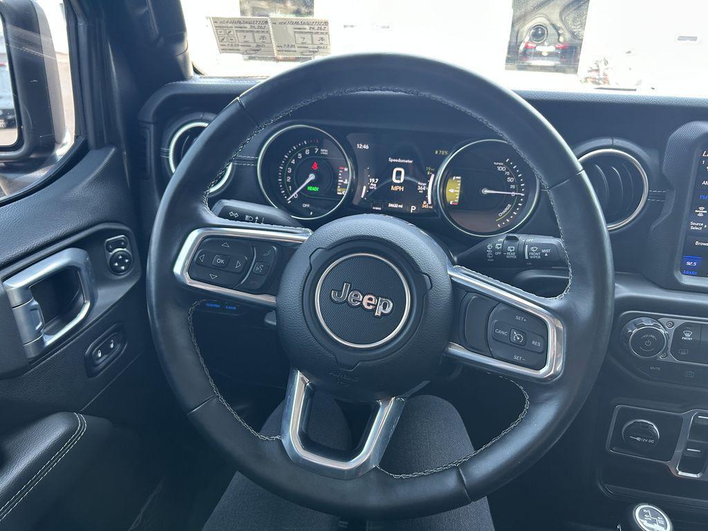 used 2022 Jeep Wrangler Unlimited 4xe car, priced at $32,490